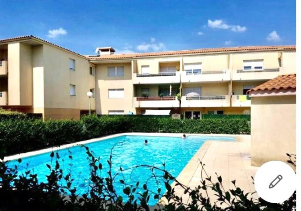 T2 Lumineux Et Piscine Leilighet Montpellier Eksteriør bilde